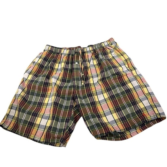 Polo Ralph Lauren Other - Polo Ralph Lauren Plaid Multicolor Brief Shorts Men’s Size Large